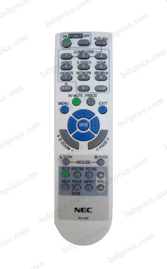 کنترل از راه دور پروژکتور NEC-np-VE281X